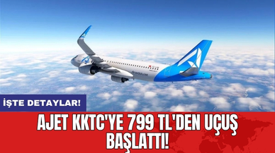 AJet KKTC'ye 799 TL'den Uçuş Başlattı!