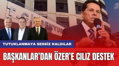 BAŞKANLARDAN ÖZER’E CILIZ DESTEK