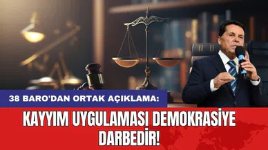 38 Baro'dan Ortak Açıklama: Kayyım Uygulaması Demokrasiye Darbedir!