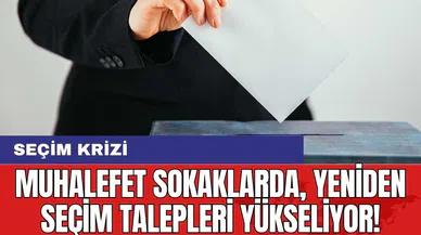 Seçim Krizi: Muhalefet Protestoları Sürüyor