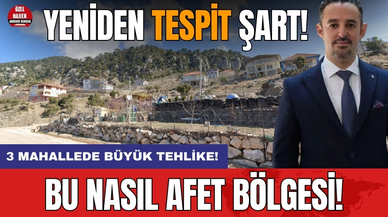Bu nasıl Afet Bölgesi! Yeniden tespit şart!