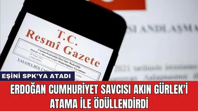Erdoğan Cumhuriyet Savcısı Akın Gürlek'i Atama İle Ödüllendirdi