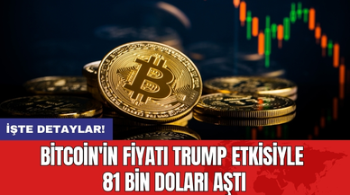 Bitcoin'in Fiyatı Trump Etkisiyle 81 Bin Doları Aştı