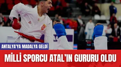 Milli Sporcu ATAL’ın Gururu Oldu