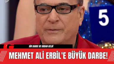 Mehmet Ali Erbil'e Büyük Darbe!