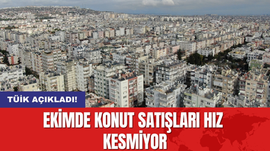 Ekimde Konut Satışları Hız Kesmiyor