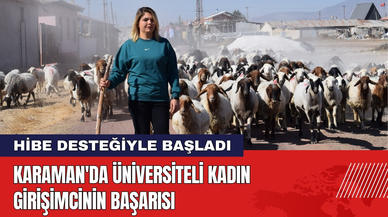 Karaman'da Üniversiteli Kadın Girişimcinin Başarısı