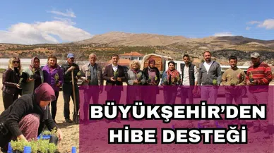 Büyükşehir’den hibe desteği
