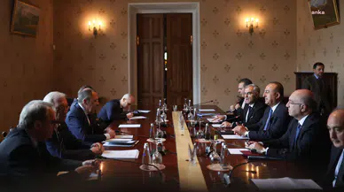 Çavuşoğlu Rus mevkidaşı Lavrov ile görüştü