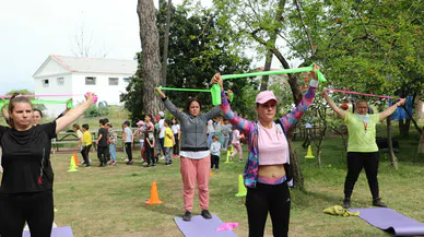 Anne ve çocuklar Zeytinpark’ta buluştu