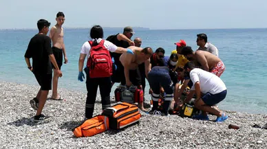 Yaşlı adam kalp masajıyla kurtuldu