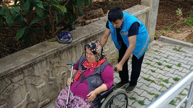 Gazipaşa Devlet Hastanesi tarafından yaşlı ve hastalara seçim hizmeti