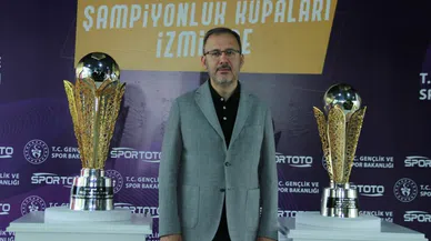 Spor Toto Süper Lig ve 1. Lig kupalarının tanıtıldı