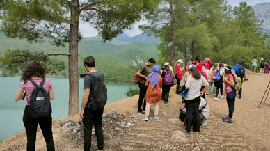 Doyran' da gençlik yürüyüşü