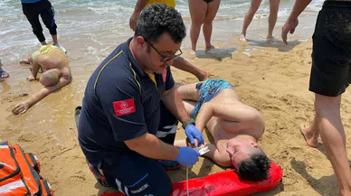 Uyarıları dinlemeyen tatilciler ölümden döndü