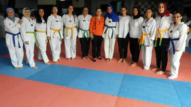 Tekvandocuların buluşma adresi Kepez