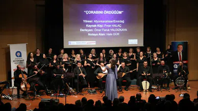 Türküler Antalya’da  yankılandı