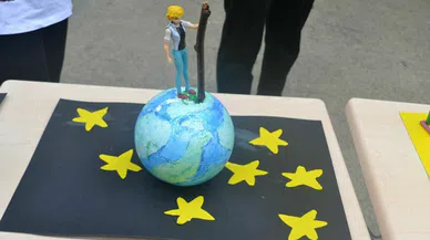 Atasözleri maketlerle anlatıldı