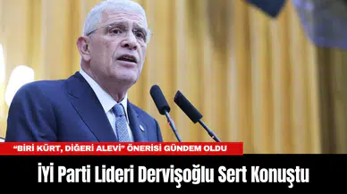 Bahçeli'nin “Biri Kürt, Diğeri Alevi” Önerisi Gündem Oldu: Dervişoğlu Sert Konuştu