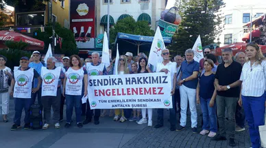 “EMEKLİLER ÖLÜM İLE YAŞAM ARASINDA”