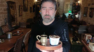 Cezvesiz kahve pişirdi