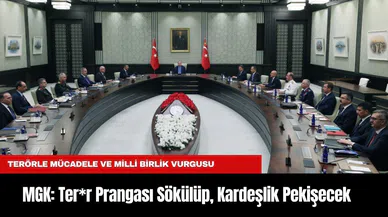MGK: Ter*r Prangası Sökülüp, Kardeşlik Pekişecek