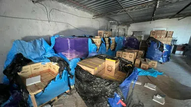 13 bin şişe sahte içkiye el konuldu