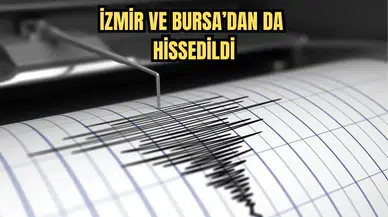 Balıkesir Sındırgı’da Deprem!