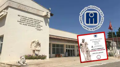 Antalya Müzesi’nde 'Yıkım Var Rapor Yok'