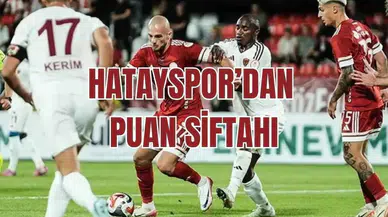 Hatayspor’un Puan Hasreti Sona Erdi!