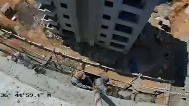 Mersin’de İskelede Mahsur Kalan 2 İşçi İçin Film Gibi Operasyon!