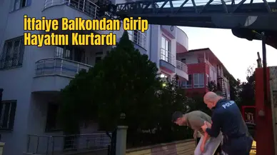 Komşular Fark Etti, Ekipler Yetişti! Muratpaşa’da Şans Eseri Kurtuluş