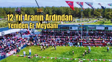 Kepez'de 12 Yıllık Özlem Bitti! Pehlivanlar Er Meydanında Buluştu