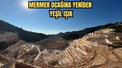 Demre’de Mermer Ocağına ÇED Kararı Yeniden Verildi!
