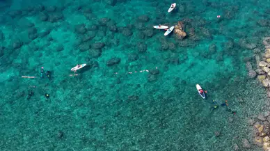 Muratpaşa’da Gönüllü Dalgıçlar Mermerli’yi Atıklardan Kazıdı