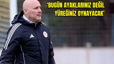 Antalyaspor Teknik Direktörü Sami Uğurlu’dan Oyuncularına Net Mesaj