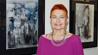 Antalyalı Ressam Canan Ar'dan Derûn'a Bakmak Sergisi