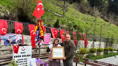 Aksu’dan Maçka’ya Gönül Köprüsü: Şehit Eren Bülbül’ün Annesine Anlamlı Ziyaret