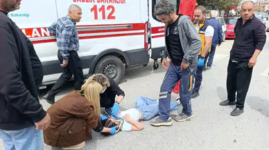 Manavgat’ta Yaya Geçinde Kaza: Kendi Acısını Unuttu, Kızına Koştu