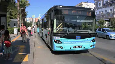 Antalya'da Kurban Bayramı'nda Ulaşım Ücretsiz!