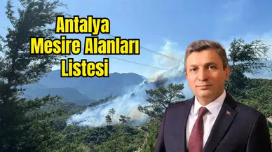 Antalya'da Ormana Girişler Yasaklandı! Mesire Alanlarına Saat Ayarı