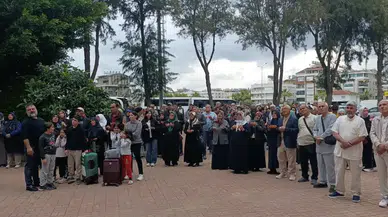 Manavgatlı Hacı Adayları Dualarla Yolcu Edildi