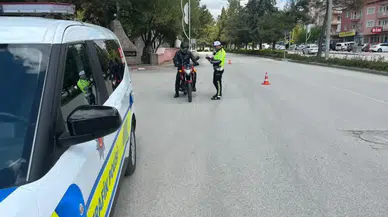 Burdur’da Motosiklet Denetimi: 383 Sürücüye Sıkı Takip