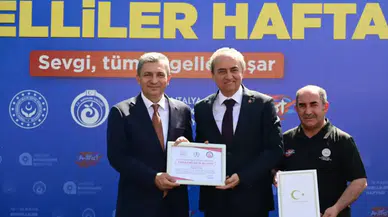 Kepez’e Erişilebilirlik Belgesi Vali Şahin’den Geldi