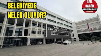 Antalya Büyükşehir Belediyesi'nde Müfettiş Detayı!