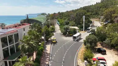 Eski Kemer Yolu Yenilendi: Beldibi Turistik Şehir Geçişi Hizmete Açıldı