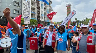 TES-İŞ Antalya Kadro Adaletsizliği ve Pahalılığa Karşı Meydanlarda