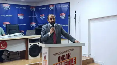 Saadet Partisi Genel Başkan Yardımcısı Saydam Antalya'da Açıkladı: "Çalışmayı Bırakmayacağız, Bahanelere Sığınmayacağız"