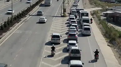 Hatay'da Havadan Dronlu Trafik Takibi: Kuralları Aşanlar Kaçamadı!