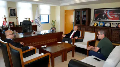 Antalya Defterdarlığı’ndan ASMO Başkanı Şenyiğit’i Ziyaret